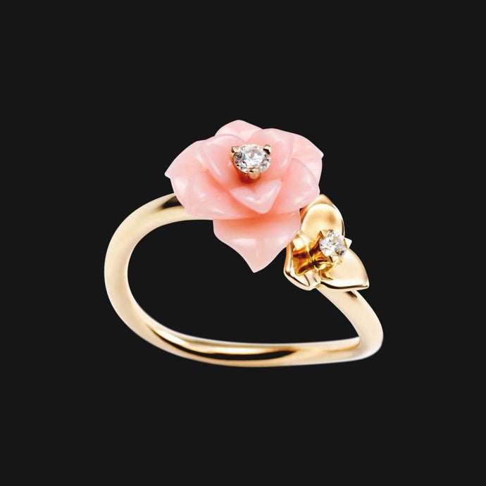 18k Pedal Ring - KNB Image SEO Alt Text